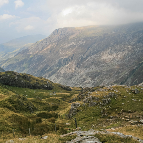 Spend a day hiking through Snowdonia National Park, an hour's drive a way