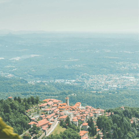 See the sights of Varese and Lugano – you can drive to both