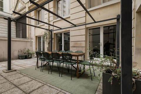 Host a long alfresco lunch beneath the pergola