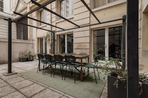 Host a long alfresco lunch beneath the pergola