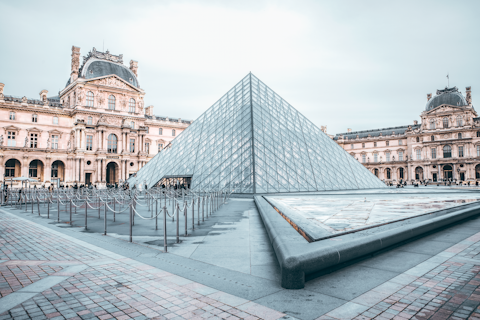 Explore the Louvre Museum, just fifteen minutes away on foot