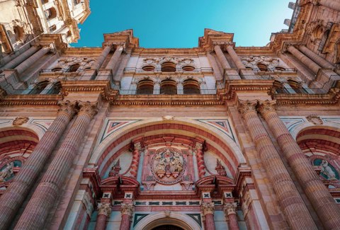 Stroll to Málaga Cathedral, Andalusia's magnificent Renaissance masterpiece, in under five-minutes