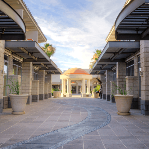 Walk over to explore the boutiques of Old Town Scottsdale
