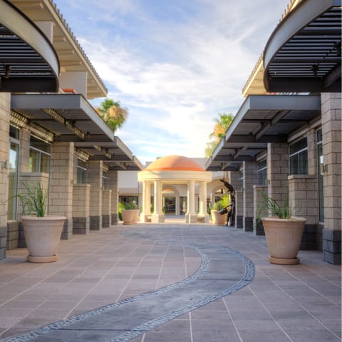Walk over to explore the boutiques of Old Town Scottsdale