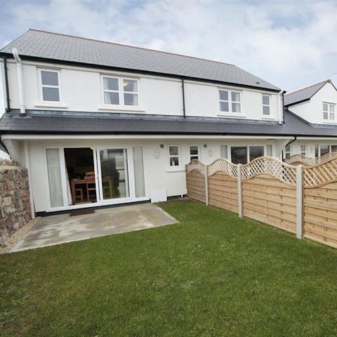 Spend some time in the garden between visits to the coast