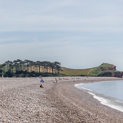 Stroll down to the water's edge and feel inspired by the views