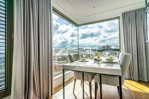 Come together for slap-up meals with a view