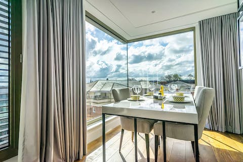 Come together for slap-up meals with a view