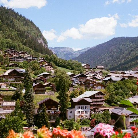 Stay in the charming village of Morzine, right in the heart of the Chablais mountain range