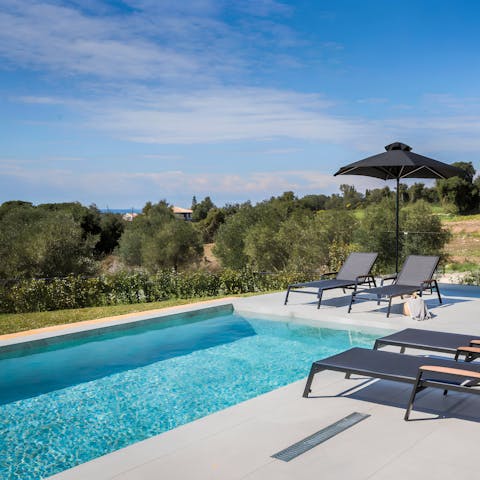 Find a sanctuary nestled among the olive trees of Lakithra