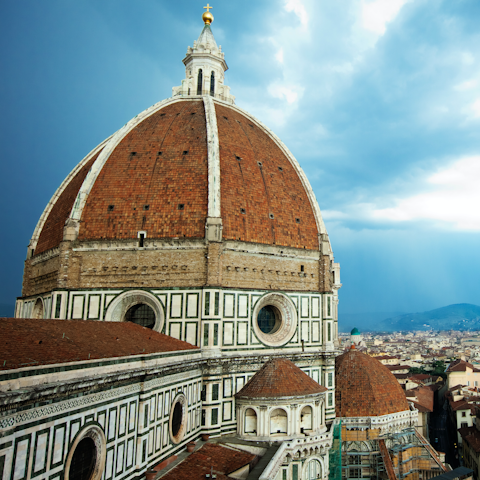 Take in the view from the Duomo – it's a ten-minute walk away