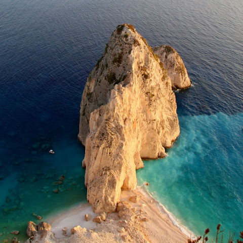 Stay under a ten-minute drive from beautiful Laganas