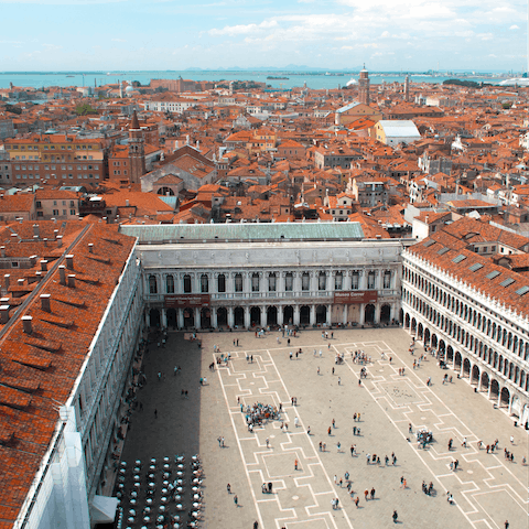 Wander this most magical of cities and stop at sights such as Piazza San Marco