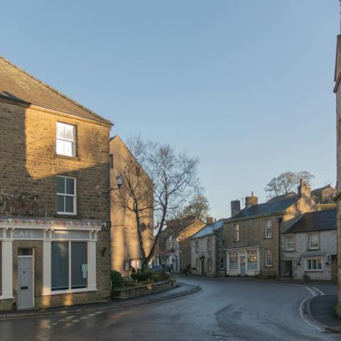 Cap off your morning walk with a full English breakfast from across the road