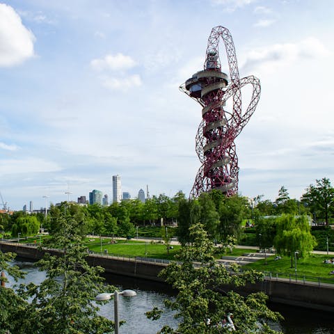 Head to the London Aquatics Centre for a swim in the Olympic-sized pool