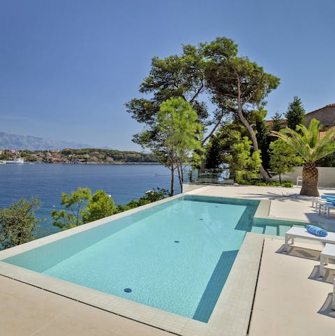 Dive into your private pool