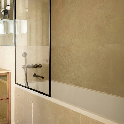 Soak in the bath with a good book