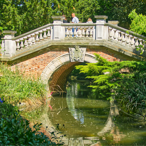 Feel at one with nature at the nearby Parc Monceau