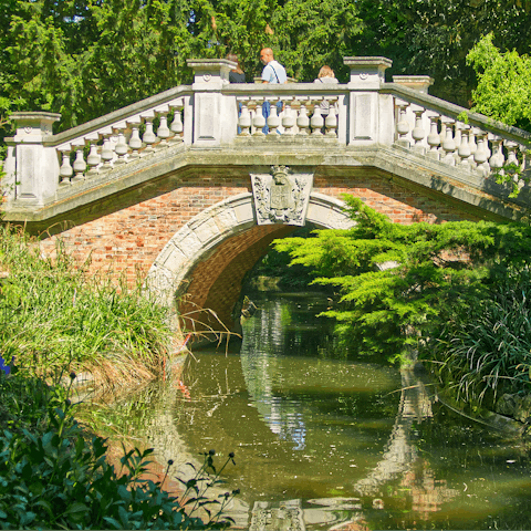 Feel at one with nature at the nearby Parc Monceau
