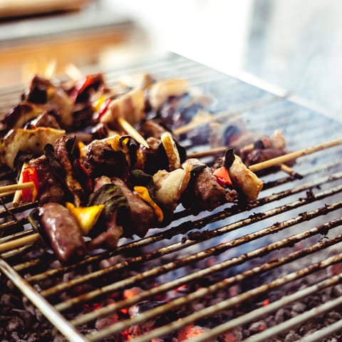 Fire up the barbecue for an alfresco feast