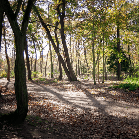 Escape the hustle and bustle in nearby Bois de Boulogne
