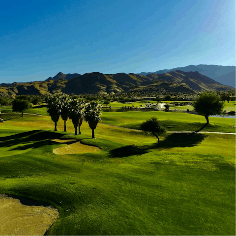 Drive only minutes to find the world-famous Coachella Valley