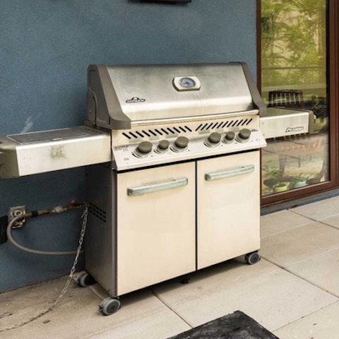 Fire up the grill for casual alfresco dining on the terrace