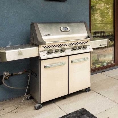 Fire up the grill for casual alfresco dining on the terrace