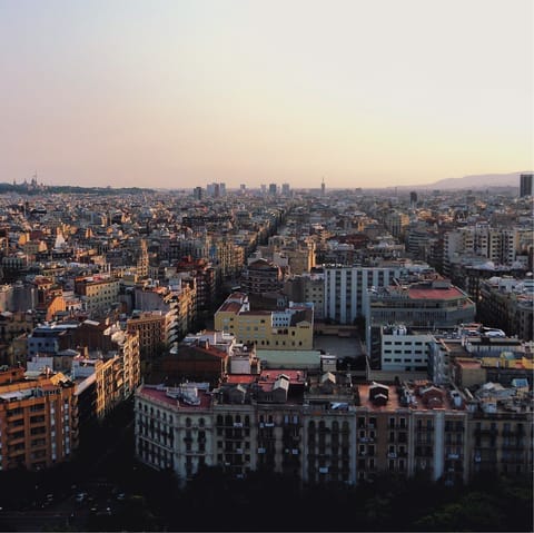 Explore Eixample, a lively neighbourhood with shopping, eateries and nightlife aplenty