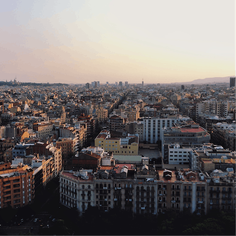 Explore Eixample, a lively neighbourhood with shopping, eateries and nightlife aplenty