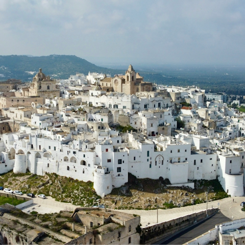 Soak up timeless Italian charm in the White City of Ostuni