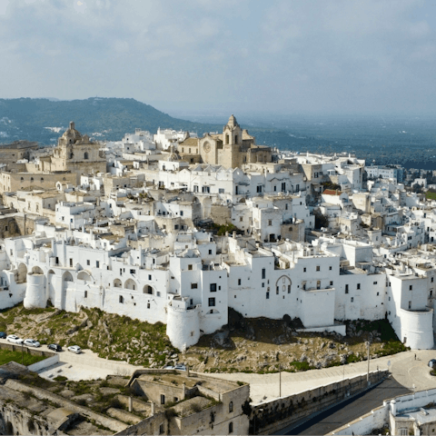 Soak up timeless Italian charm in the White City of Ostuni