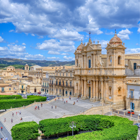 Discover Noto, right outside the door