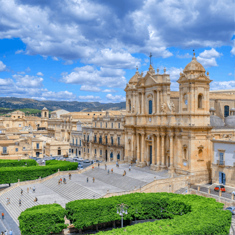 Discover Noto, right outside the door