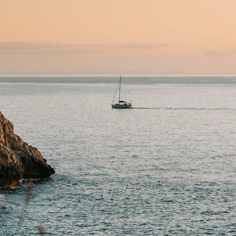 Soak up the magic of the Mediterranean from nearby Puerto Pollensa