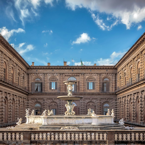 Explore the nearby Palazzo Pitti, a museum hosting Renaissance and Baroque masterpieces