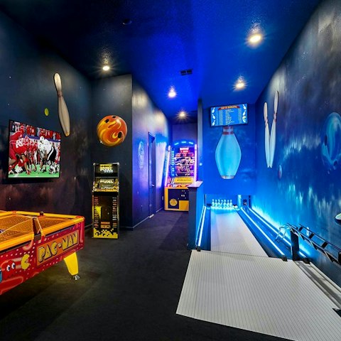 Embrace light hearted family fun in the games room