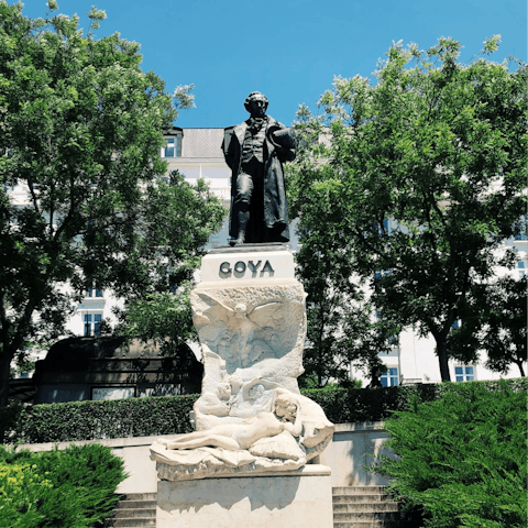 Enjoy staying in the heart of Madrid with the famous Prado Museum a seven-minute walk away