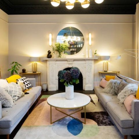 Mix a G&T and get comfortable on the sofa for a great night in