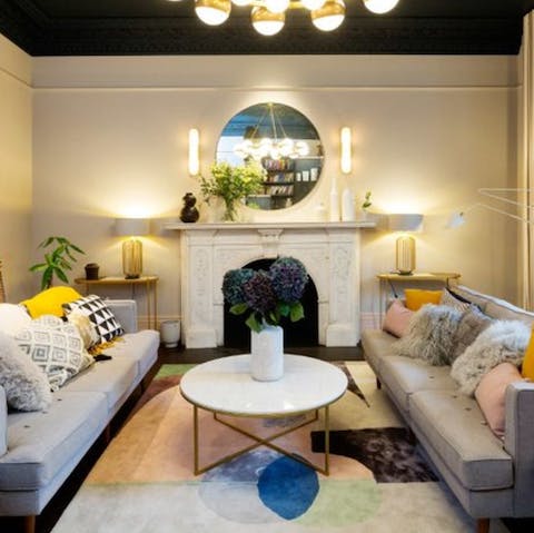 Mix a G&T and get comfortable on the sofa for a great night in