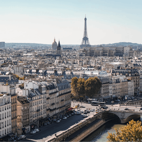 Explore Paris, including the nearby Grands Boulevards with its many shops