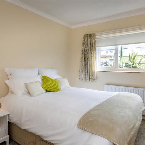 Get a good night's rest and get ready for a day of exploring
