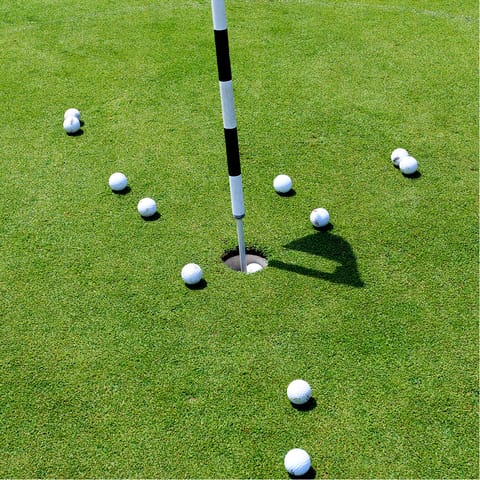 Soak up dramatic coastal vistas over a round of golf, the Filey Golf Club is just a three-minute drive