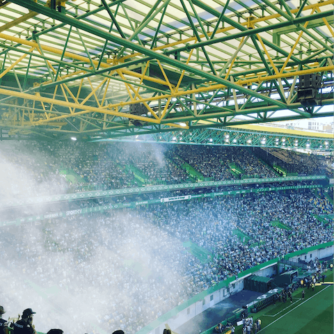 Catch a football match at the José Alvalade Stadium
