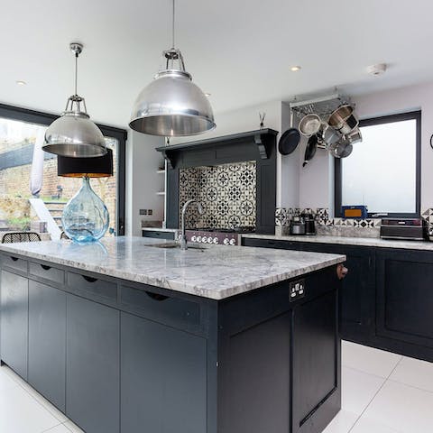 Cook up a feast in the modern chef's kitchen