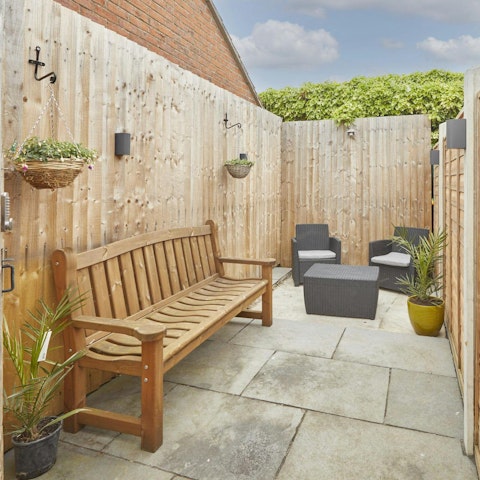 Unwind with an aperitif on the private terrace