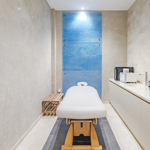 Get a massage in the spa