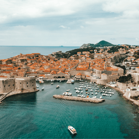 Visit Dubrovnik's elegant palazzi and baroque churches