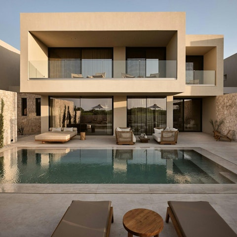 Cool off from the Zante sun in the private pool and Jacuzzi