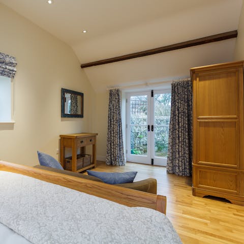 Step out of the bedroom and into your garden